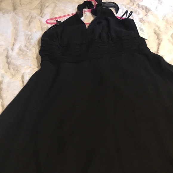Black halter dress. NWT. JC Penny. Size 16W - Picture 2 of 3